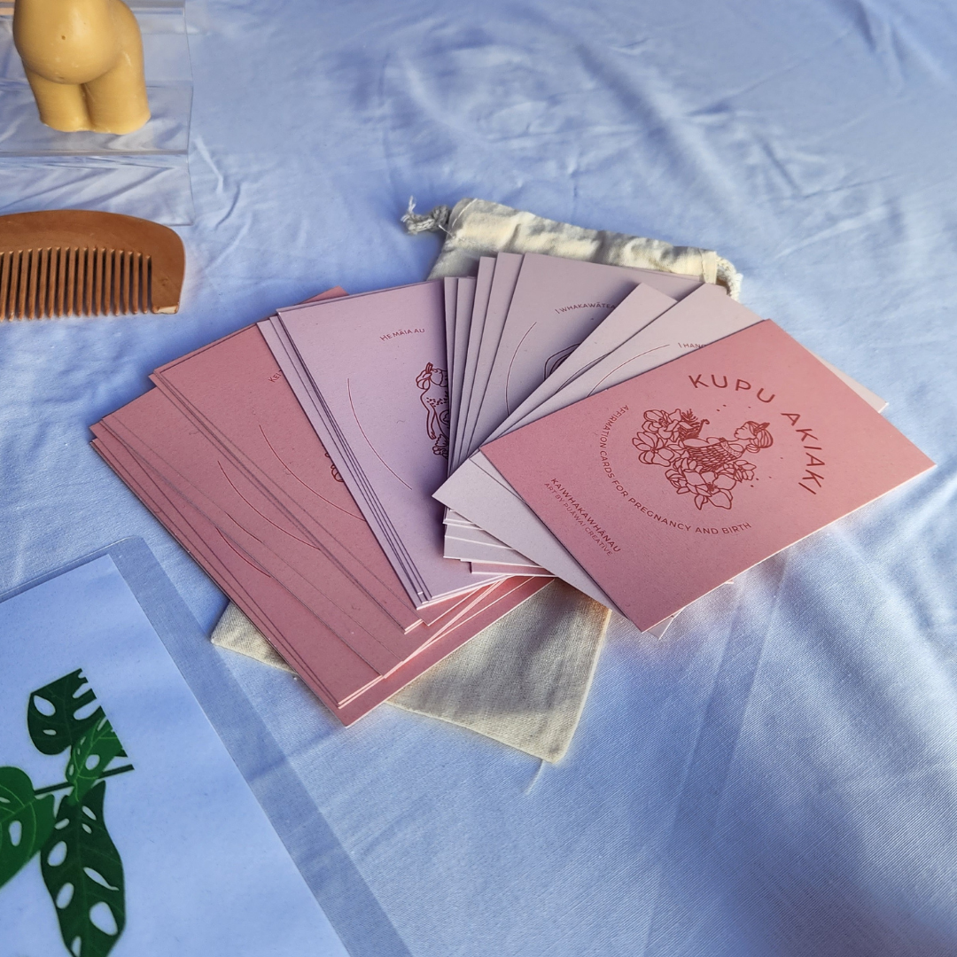 Kupu Akiaki – Māori Affirmation Cards