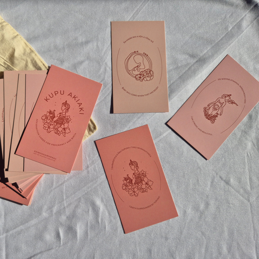 Kupu Akiaki – Māori Affirmation Cards