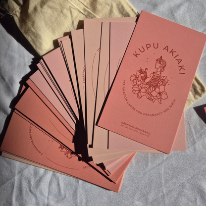Kupu Akiaki | Māori Affirmation Cards